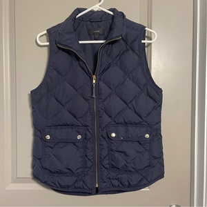 J. Crew Jackets & Coats | J.Crew Excursion Down-Filled Vest | Small | Color:Blue